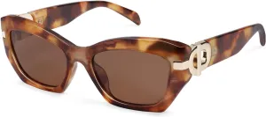 AMOMOMA Retro Cat Eye Sunglasses for Women Vintage Trendy Classic 90s Style Polarized Sun Glasses Shades AM6634