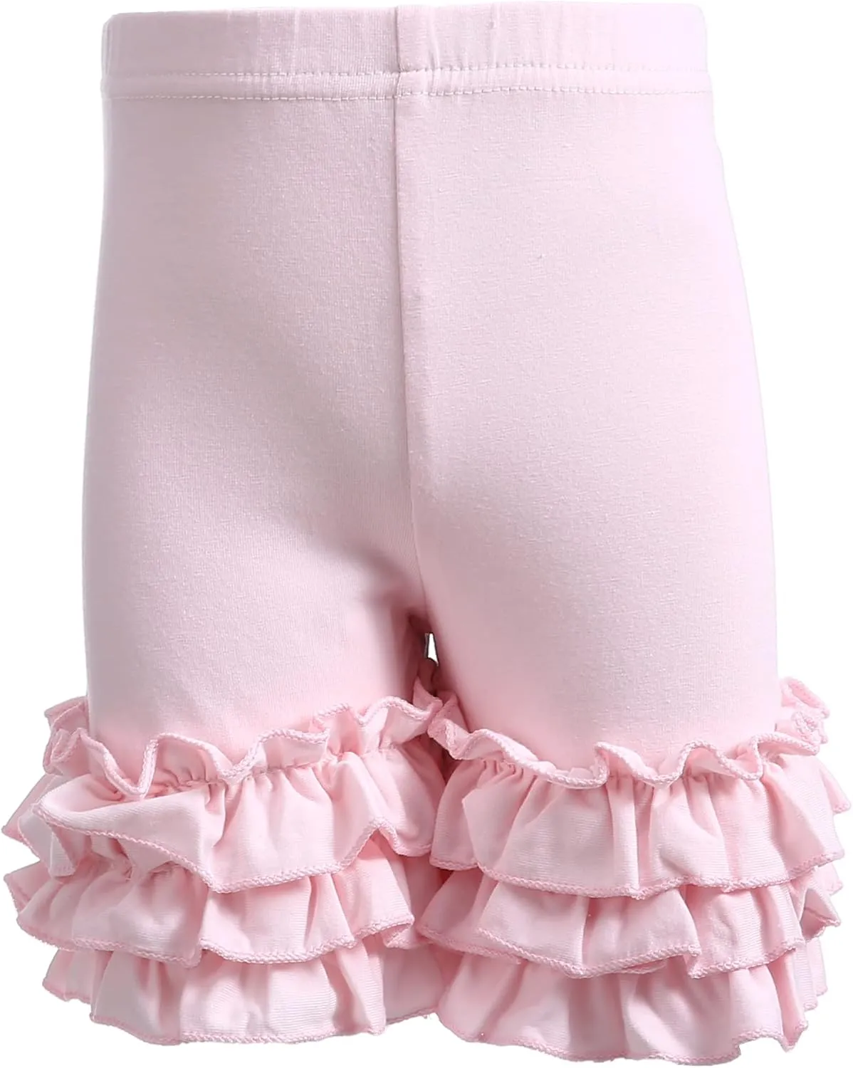 Ashken Baby Toddler Girls Ruffles Shorts Little Girls Cotton Pants 3 Months-6T
