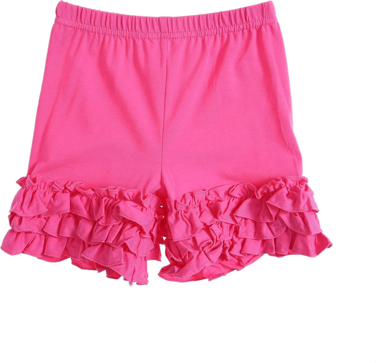 Ashken Baby Toddler Girls Ruffles Shorts Little Girls Cotton Pants 3 Months-6T