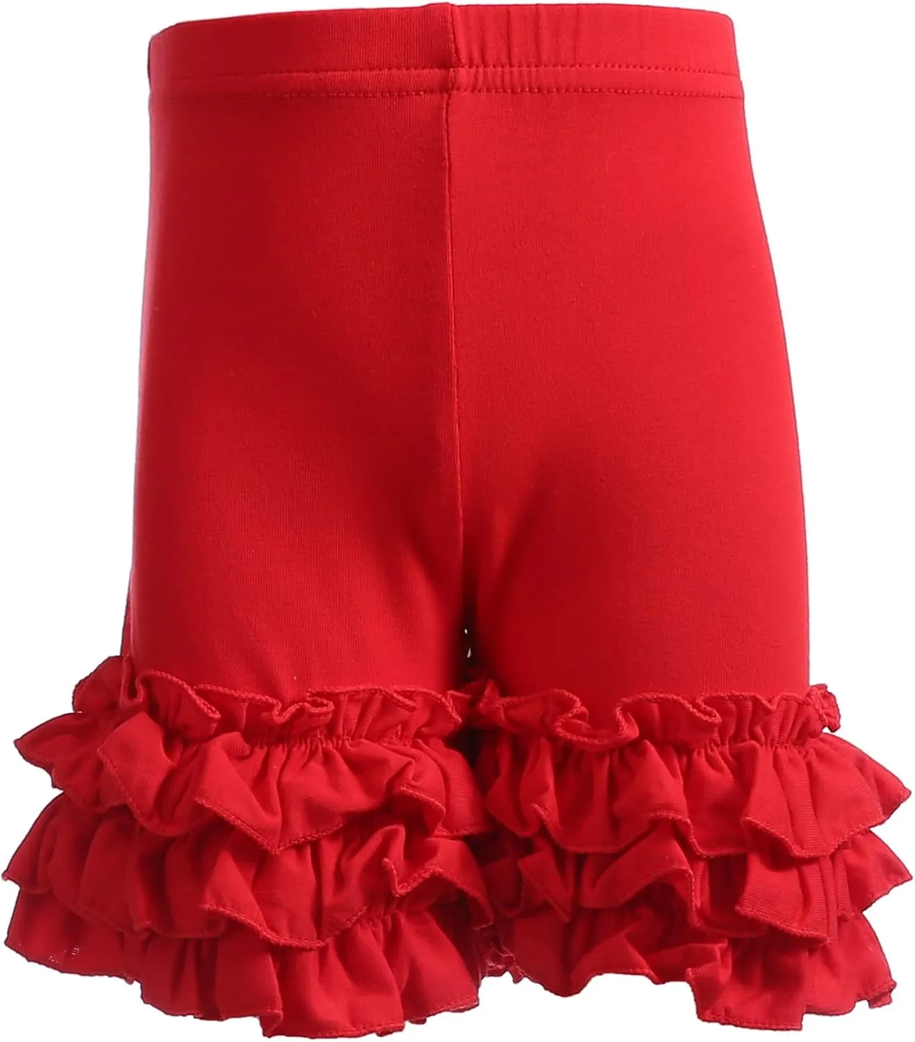 Ashken Baby Toddler Girls Ruffles Shorts Little Girls Cotton Pants 3 Months-6T