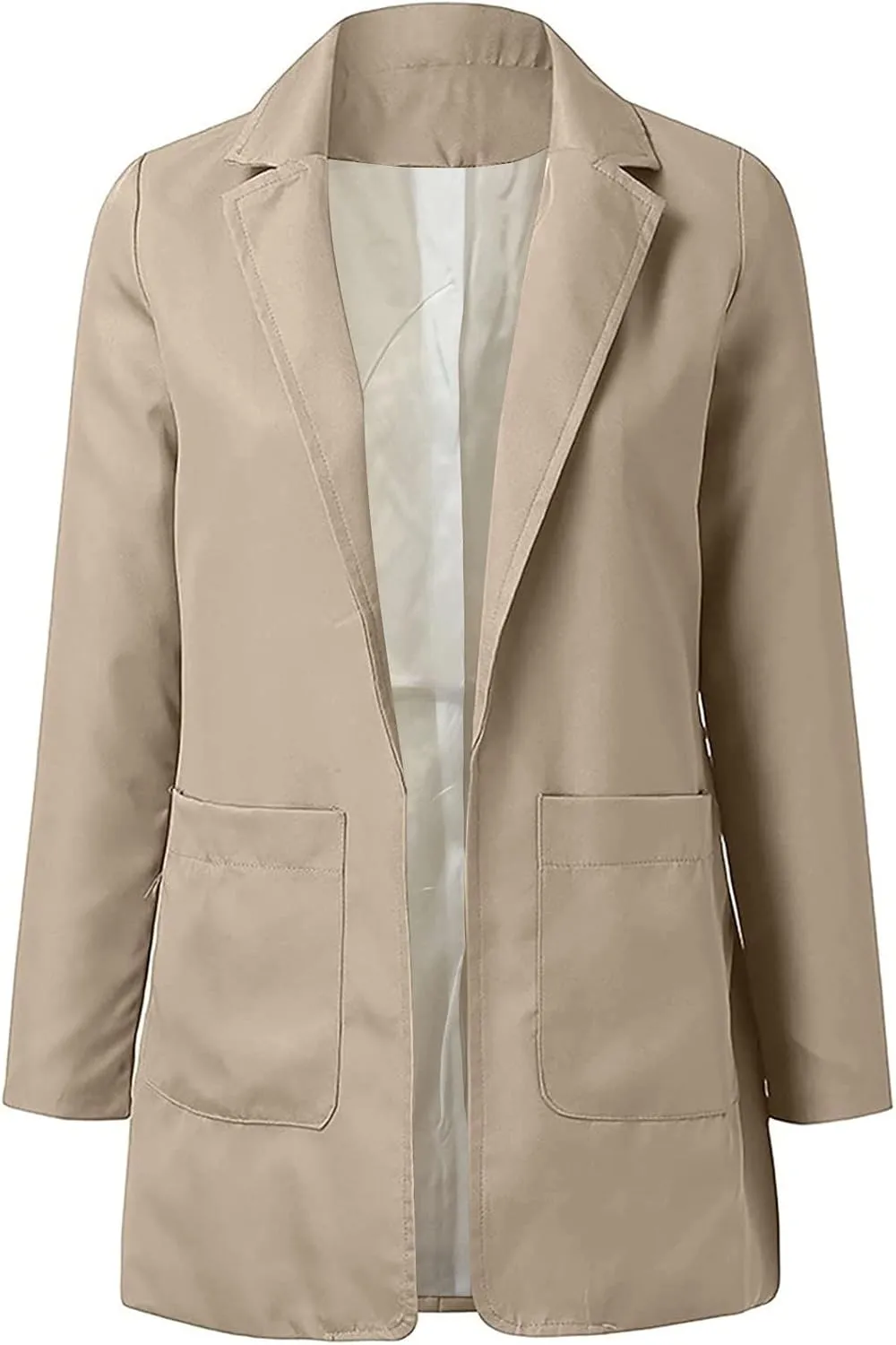 Blazers for Women Long Sleeve Casual Business Suit Jacket Plaid Coat Dressy Jacket Plus Work Office Blazer Outerwear
