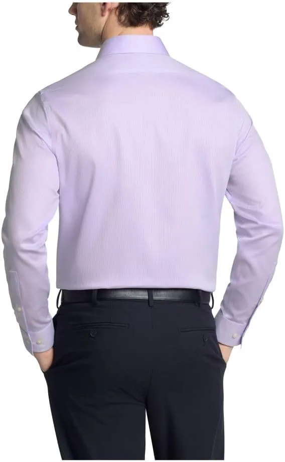 Calvin Klein Men's Dress Shirt Non Iron Stretch Slim Fit Solid