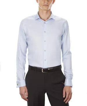 Calvin Klein Men's Dress Shirt Slim Fit Non Iron Solid French Cuff