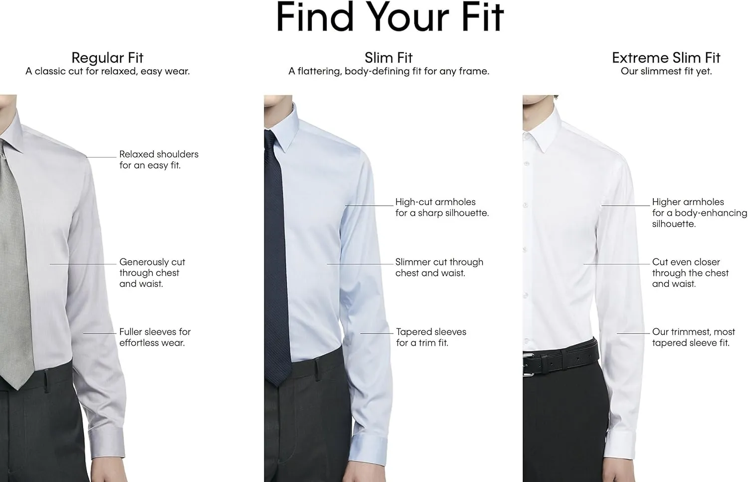 Calvin Klein Men's Dress Shirts Non Iron Stretch Regular Fit Print
