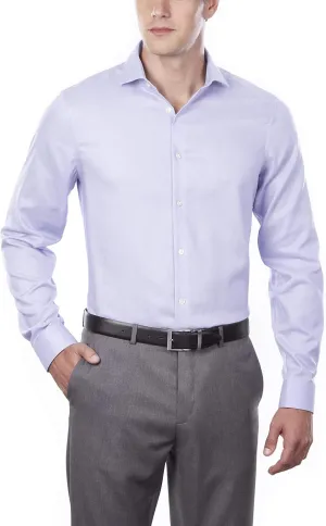 Calvin Klein Men's Slim Fit Non Iron Stretch Solid Dress Shirt