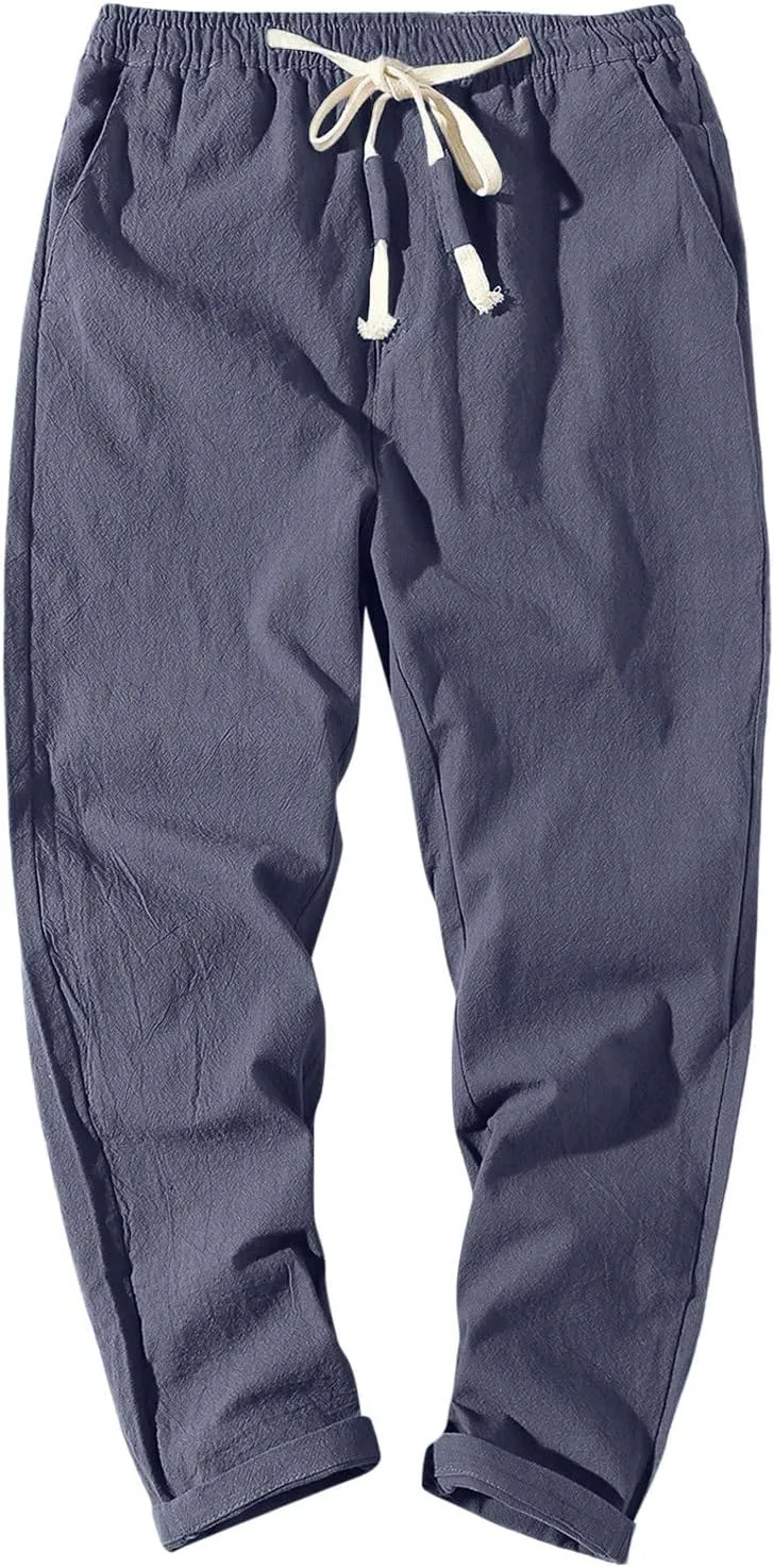 Cargo Pants for Men Relaxed Fit Pants for Men Skinny Mens Dress Pants Stretch Slim Fit Business Casual Dress Pants