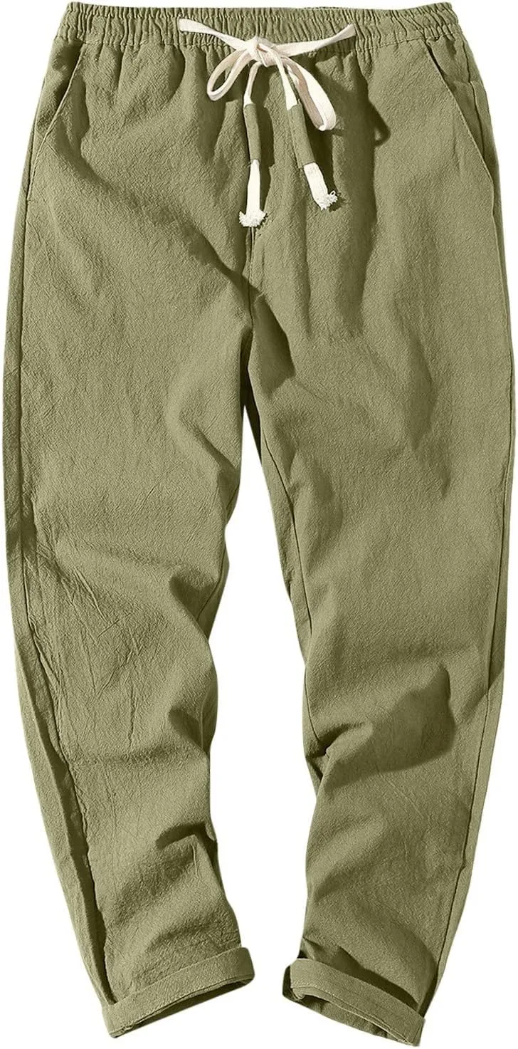 Cargo Pants for Men Relaxed Fit Pants for Men Skinny Mens Dress Pants Stretch Slim Fit Business Casual Dress Pants