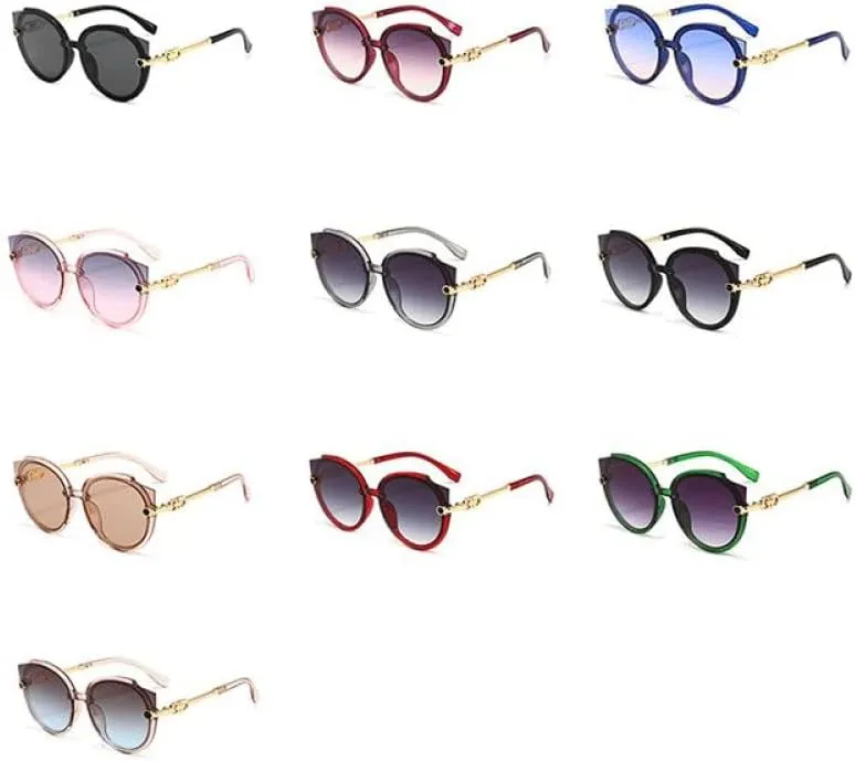 CGZWFERA-Round Sunglasses Women Cat Eye Sun Glasses Men Vintage Oversize Eyelasses UV400