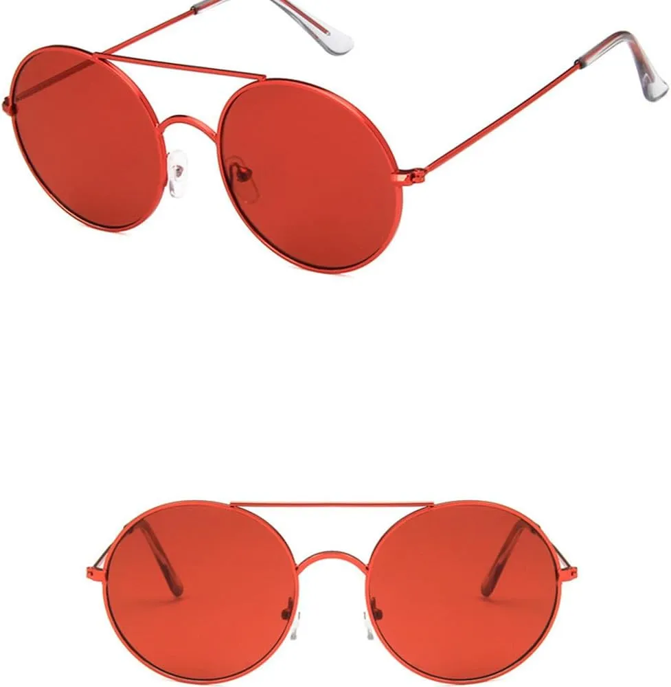 Classic Small Round Sunglasses Men Luxury Metal Sun Glasses Male Fashion Driving Vacation Shades UV400