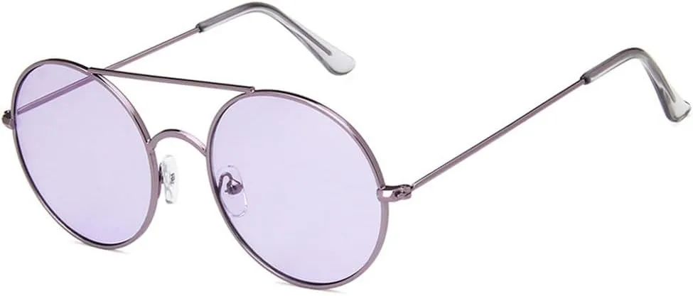 Classic Small Round Sunglasses Men Luxury Metal Sun Glasses Male Fashion Driving Vacation Shades UV400