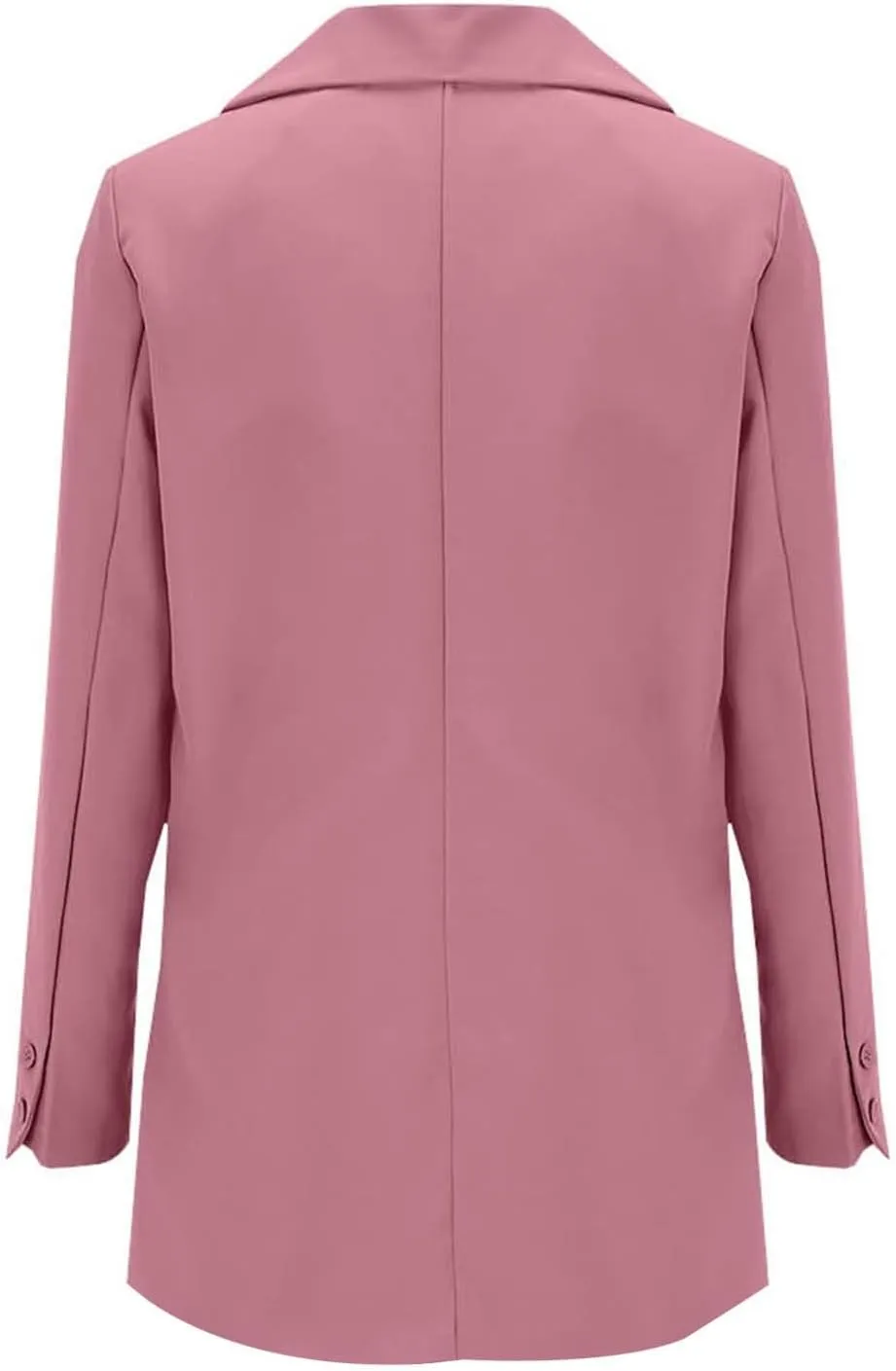 Cropped Suit Jacket Women Tweed Women Blazers Long Sleeve Causal Winter Coat Loose Fit With Pockets Blazers