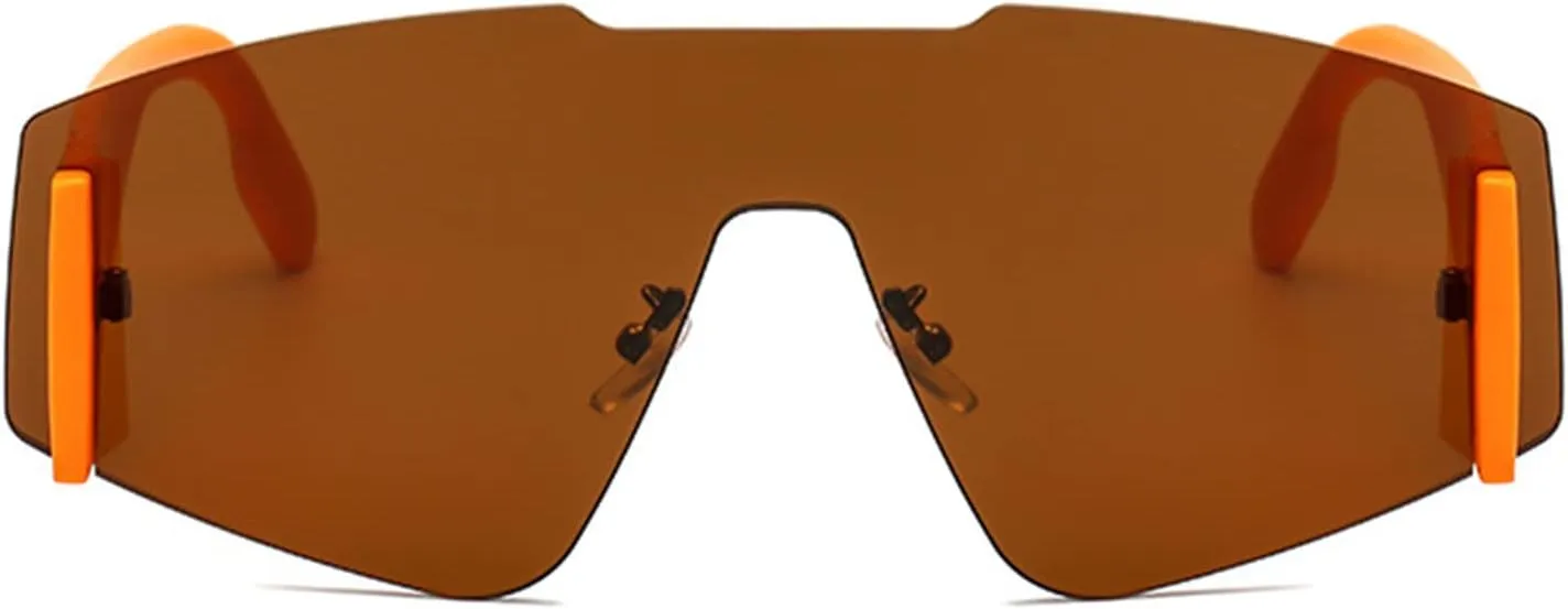 Fashion Sunglasses For Men And Women Frameless, Windproof Sunglass,Retro Sun Shading Sunglasses,Bike Running