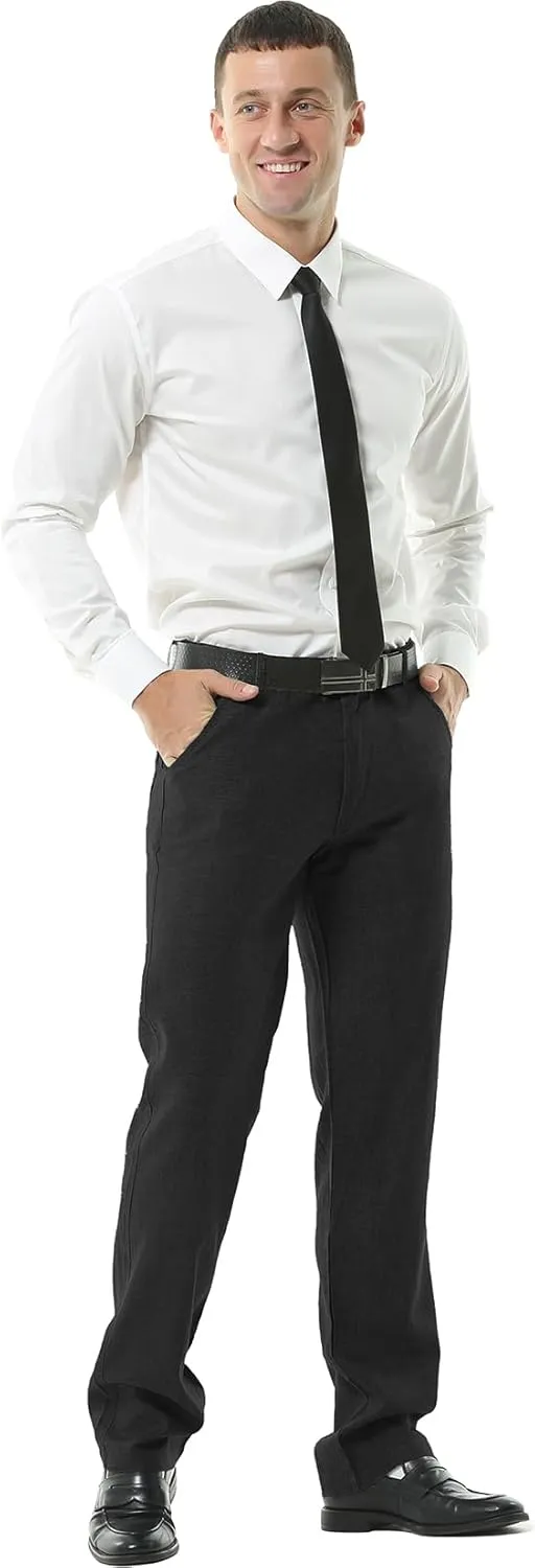 Hoerev Mens Summer Linen Casual Trousers, Casual Pants - Stylish Comfort for Every Occasion