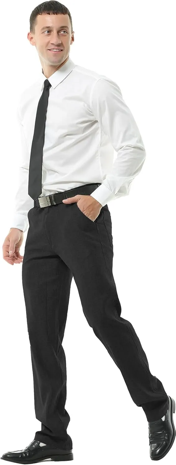 Hoerev Mens Summer Linen Casual Trousers, Casual Pants - Stylish Comfort for Every Occasion