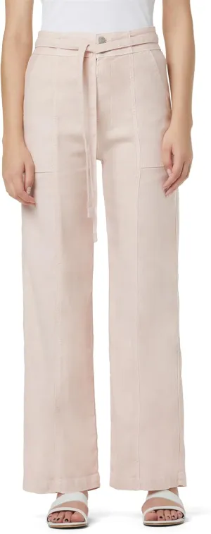 HUDSON Women's Tie Waist Wide Leg Trouser