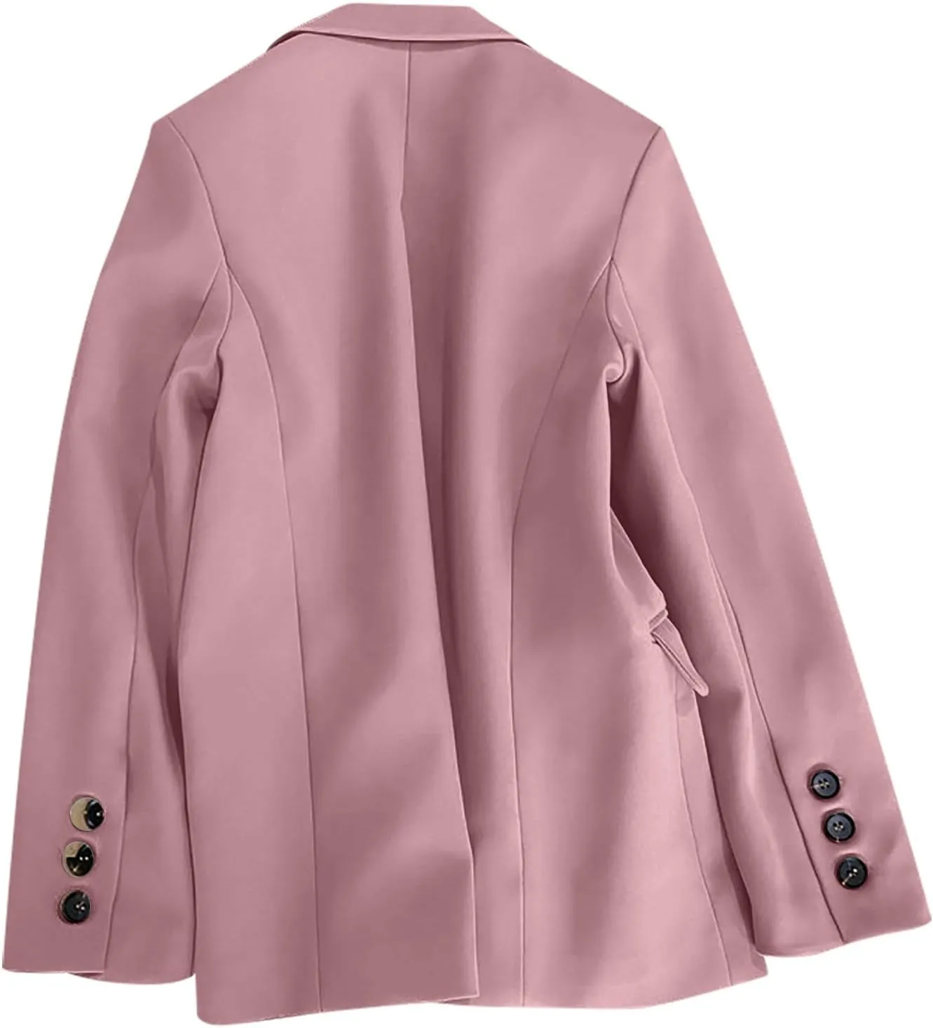 Jackets for Women Trendy Plus Size Lightweinght Blazer Lapel Open Front Cardigan Work Office Suits Coats 2024