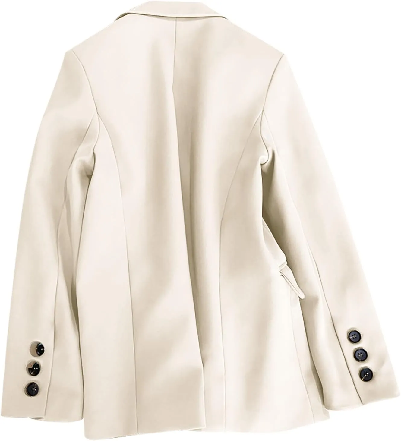 Jackets for Women Trendy Plus Size Lightweinght Blazer Lapel Open Front Cardigan Work Office Suits Coats 2024