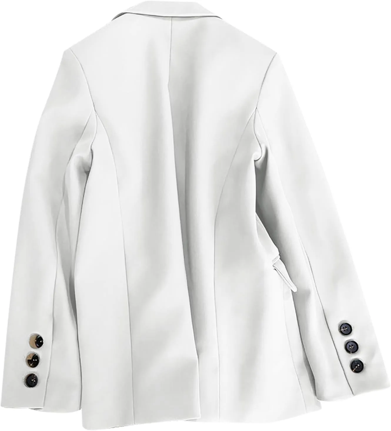 Jackets for Women Trendy Plus Size Lightweinght Blazer Lapel Open Front Cardigan Work Office Suits Coats 2024