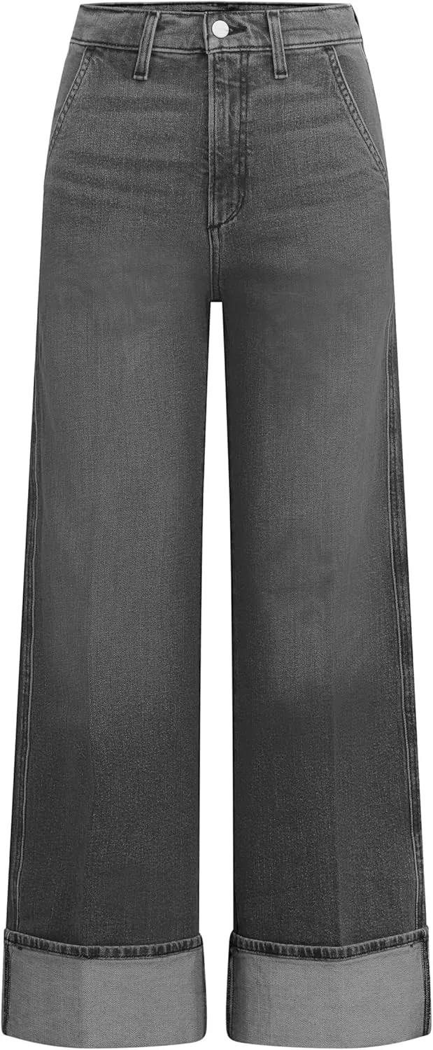 Joe's Women's The Trixie High Rise Wide Leg Denim Trouser