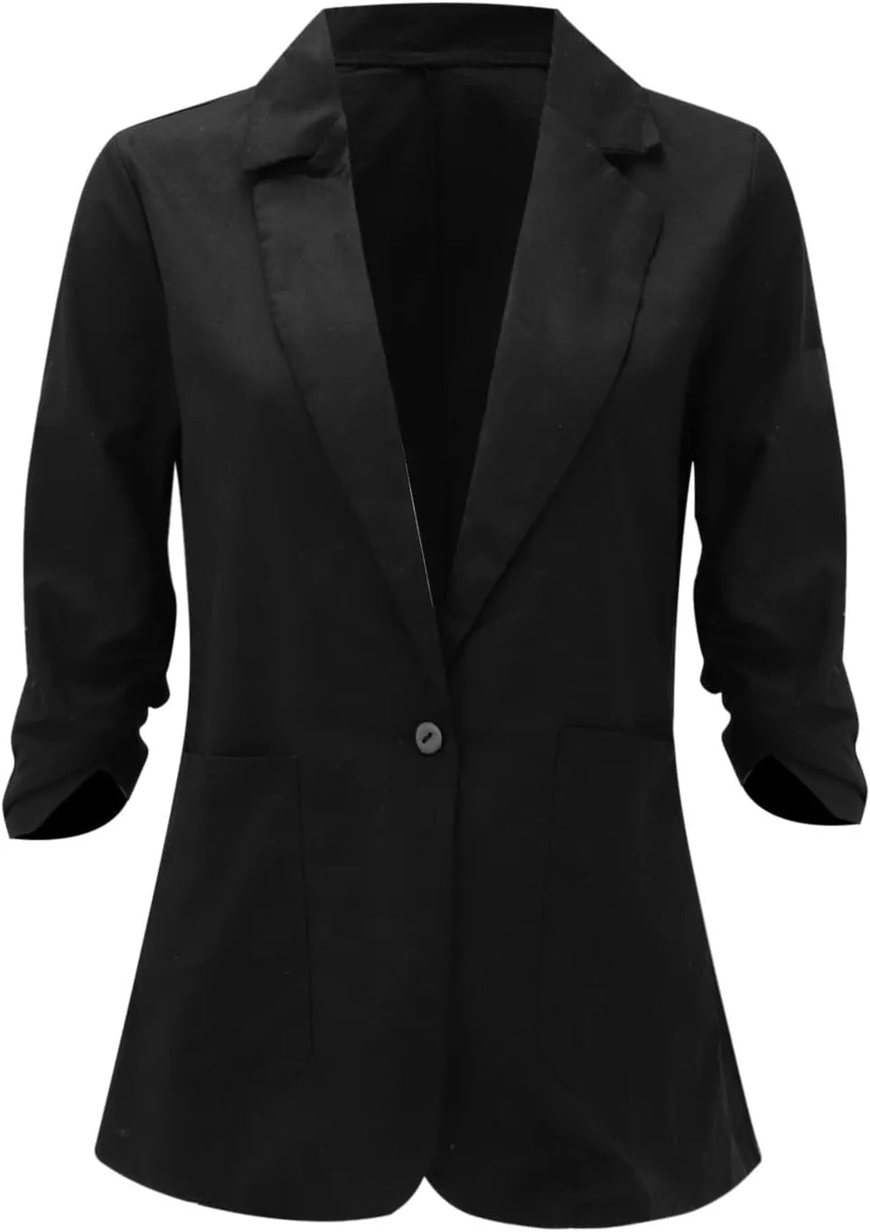 Linen Blazers for Women 2024 Work Women Blazer Long Sleeve Cute Fall Winter Jacket Baggy Herringbone Blazer