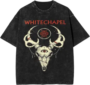 Man's Vintage Oversized T Shirt Cotton Short-Sleeve Printed Shirts Round Neckline Fashion Graphic Classic Tee Tops