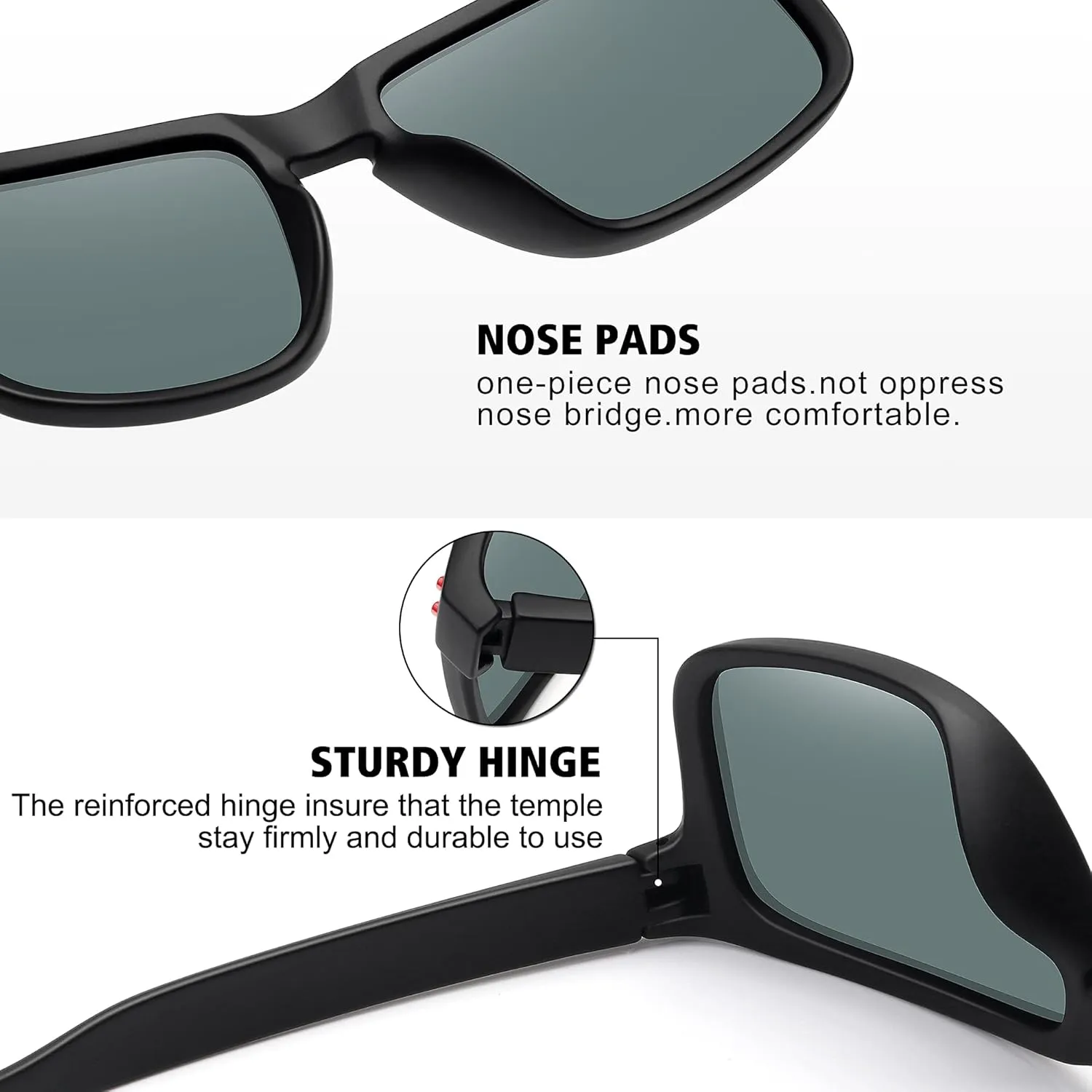 MEETSUN Polarized Sunglasses for Men Women Sports Driving Fishing Glasses UV400 Protection