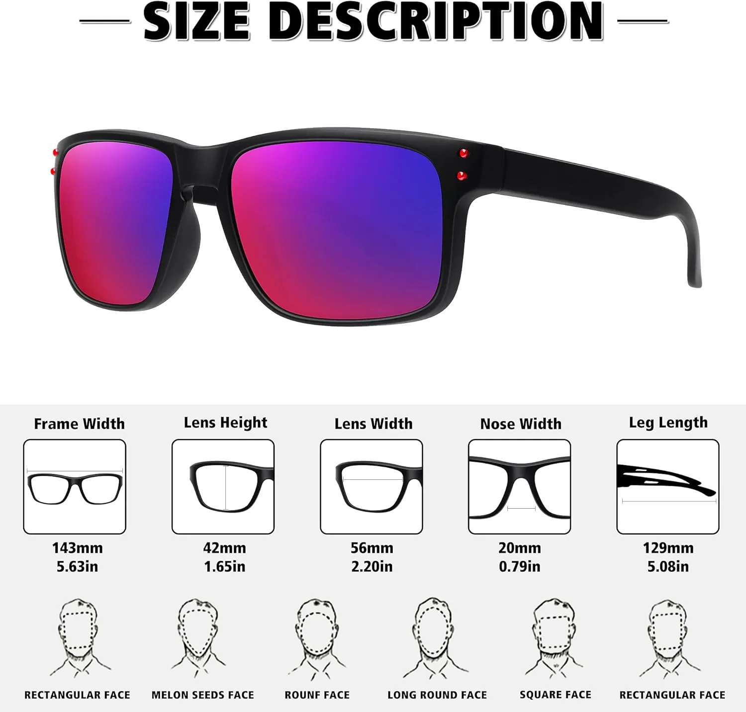 MEETSUN Polarized Sunglasses for Men Women Sports Driving Fishing Glasses UV400 Protection