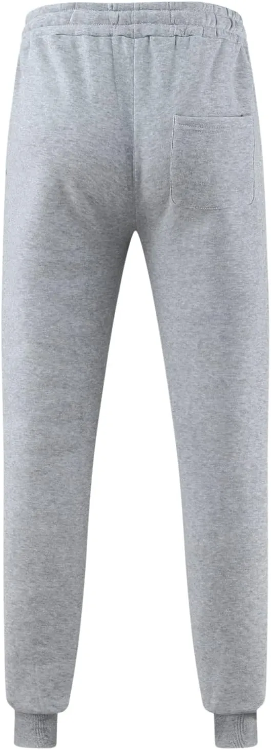 Mens Heavyweight Fleece Workout Joggers Loose Fit Gym Athletic Pants Cozy Loose Baggy Travel Pants