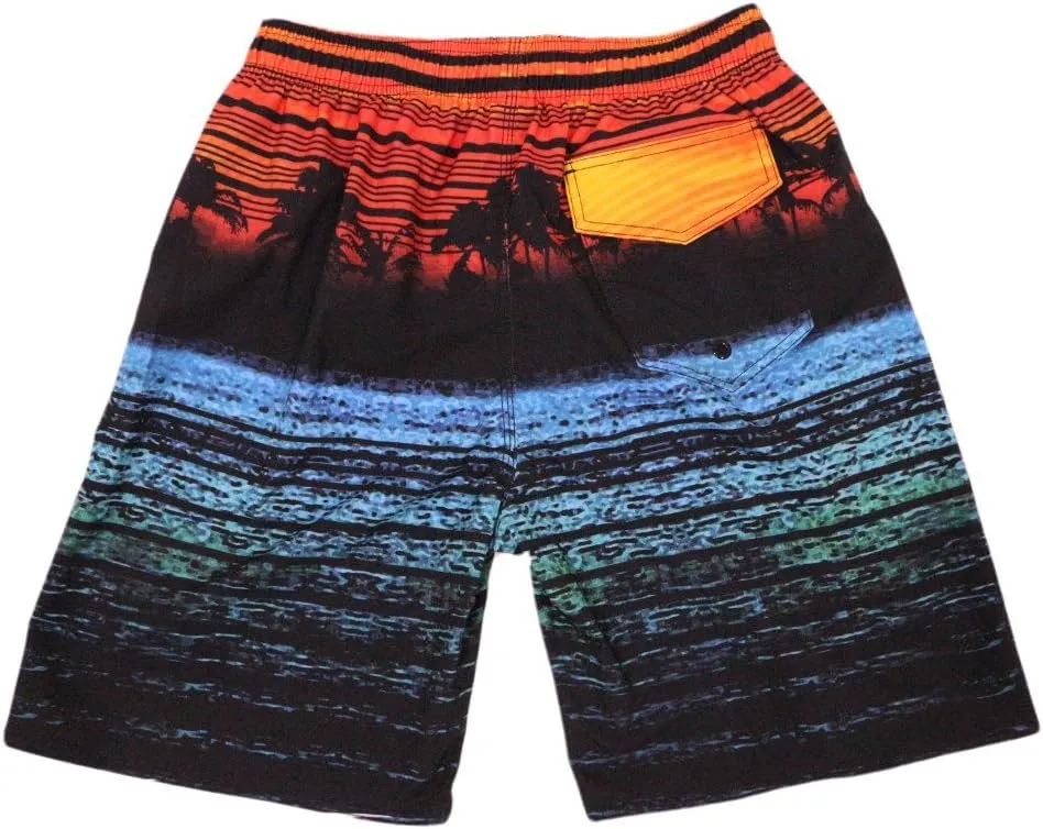 MILANKERR Mens Swim Trunks Swimming Trunks for Men,Mens Bathing Suit Swimsuit Men's Swimwear Swim Short 9" Inseam 20" Outseam