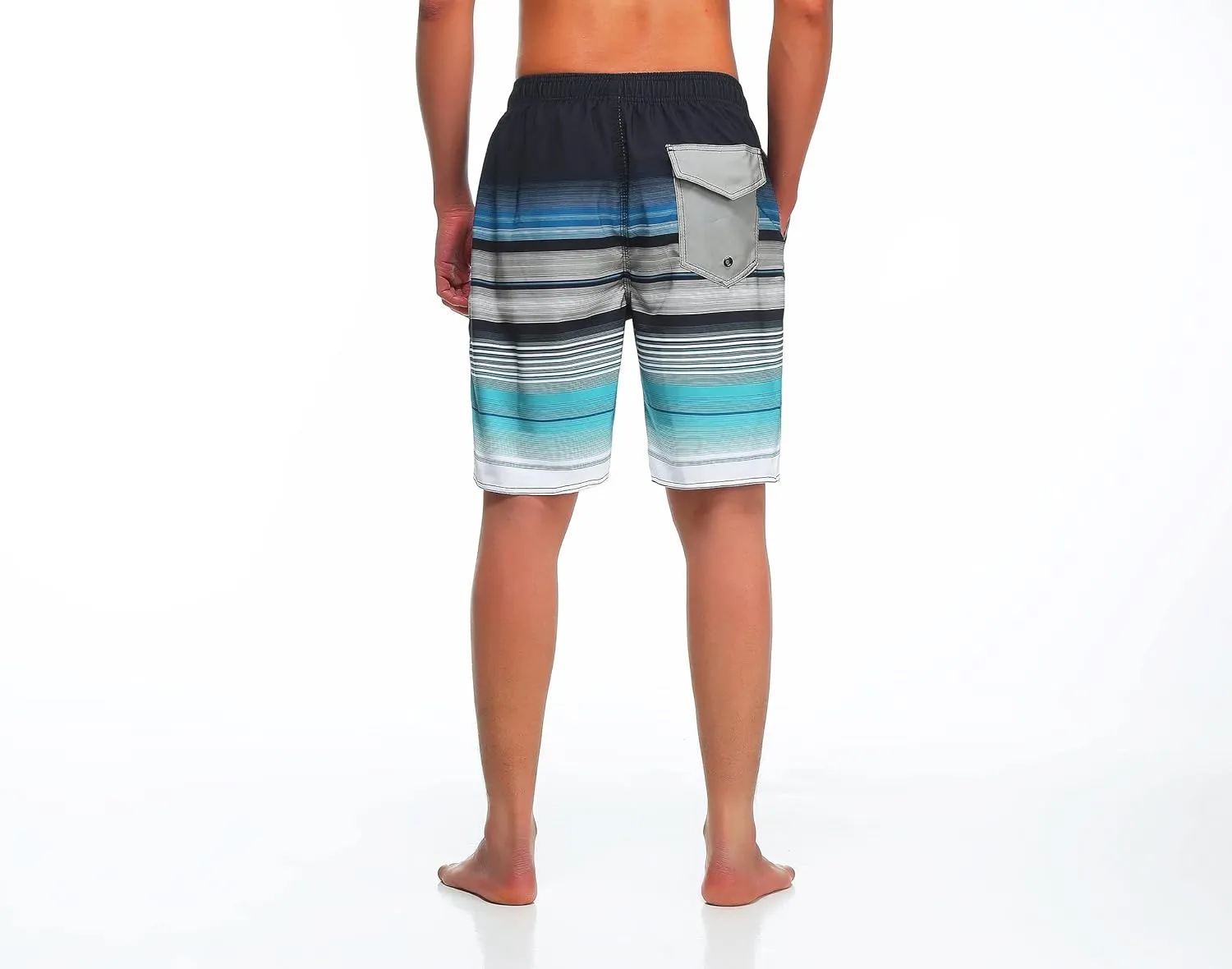 MILANKERR Mens Swim Trunks Swimming Trunks for Men,Mens Bathing Suit Swimsuit Men's Swimwear Swim Short 9" Inseam 20" Outseam
