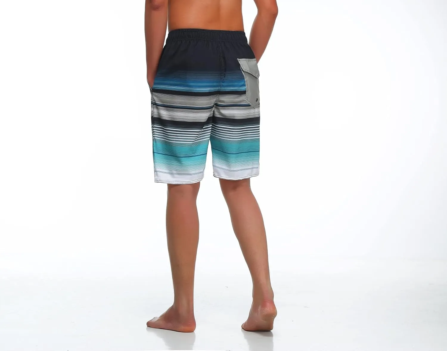 MILANKERR Mens Swim Trunks Swimming Trunks for Men,Mens Bathing Suit Swimsuit Men's Swimwear Swim Short 9" Inseam 20" Outseam