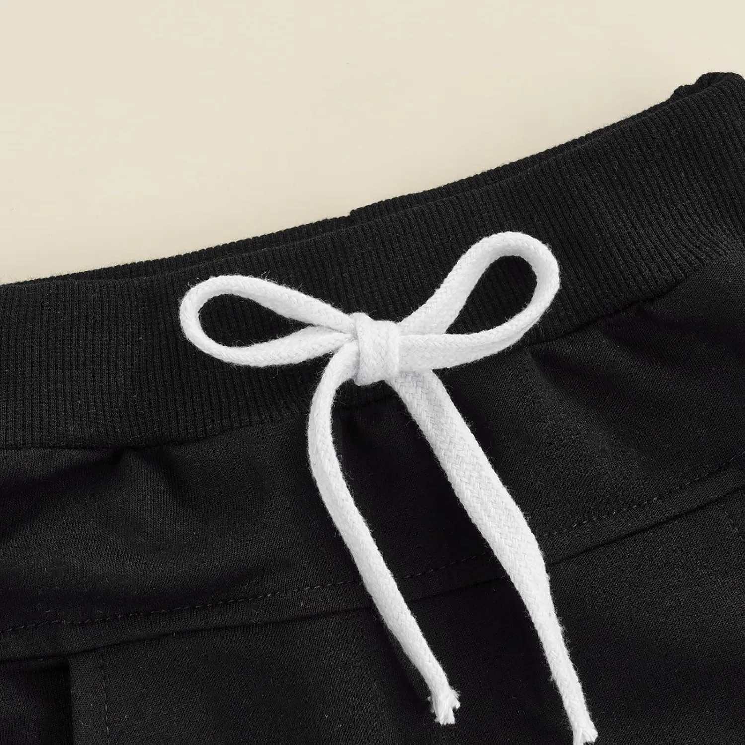 Mubineo Toddler Baby Boy Girl Infant Basic Plain Sweatpants Comfy Cotton Pants with Pockets