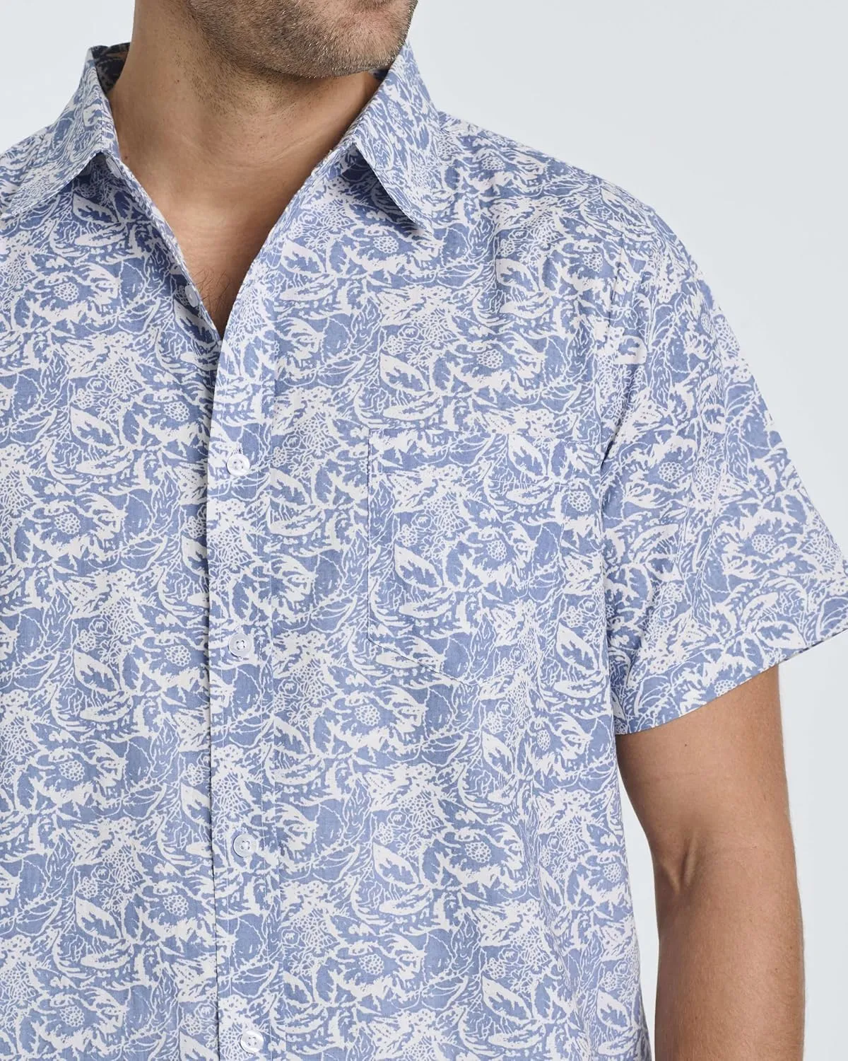 Real Essentials 3 Pack: Men's Regular-Fit Short-Sleeve Poplin Shirt (Available in Big & Tall)
