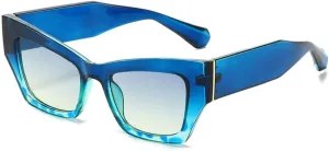 SPOAVGYZ-Big Cat Eye Sunglasses Women Men Vintage Luxury Sun Glasses Shades Female Camber Concave Sunglasses UV400