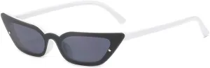 SPOAVGYZ-Fashion Cat Eye Sunglasses Women One Piece Sun Glasses Female Vintage Orange Punk Eyeglasses UV400