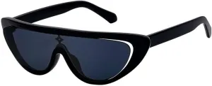 SPOAVGYZ-One-Piece Cat Eye Party Sunglasses Women Luxury Split Cat Eye Vintage Shield Shades Punk Trendy Eyewear For Lady