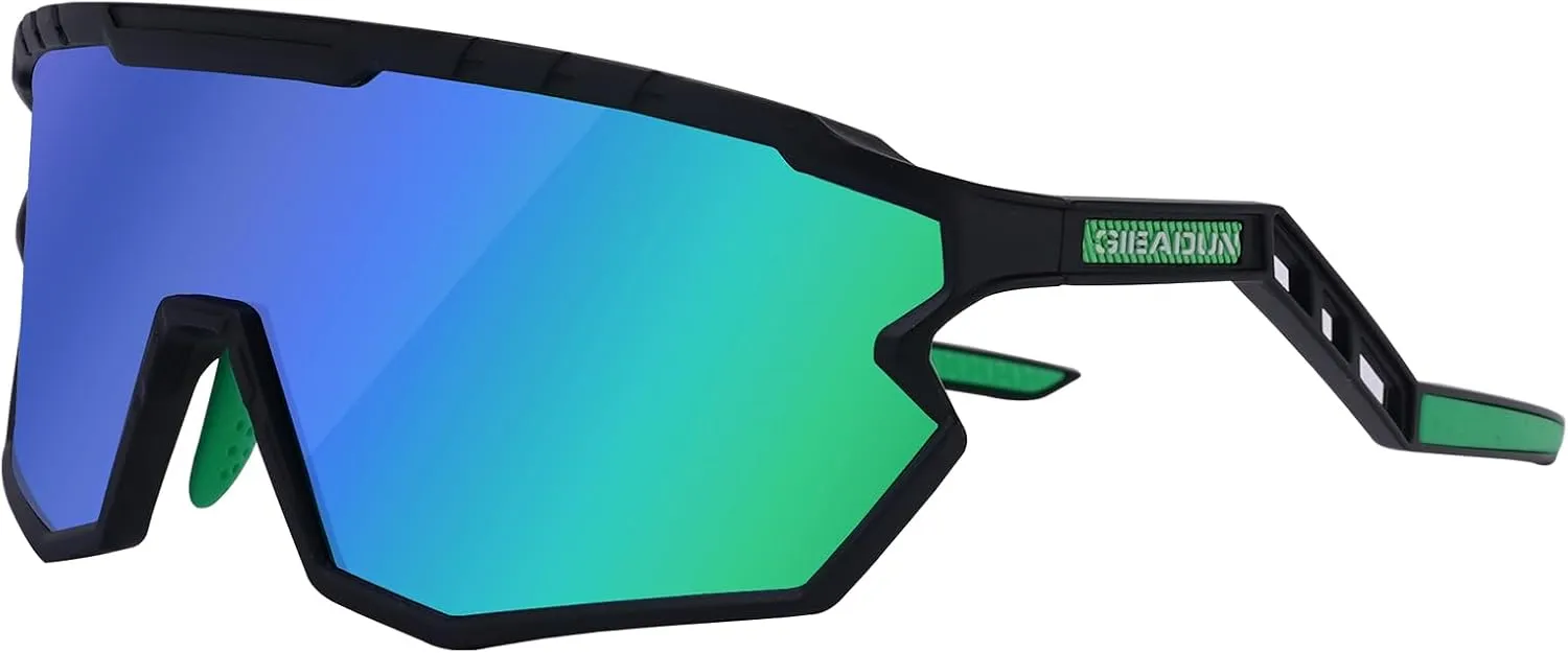 Sports Sunglasses Cycling Glasses Pink Polarized Glasses Baseball glasses with 3 lenses,Fishing,Ski Running Golf