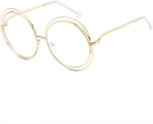Stylish cool Vintage round sunglasses Women sun UV 400