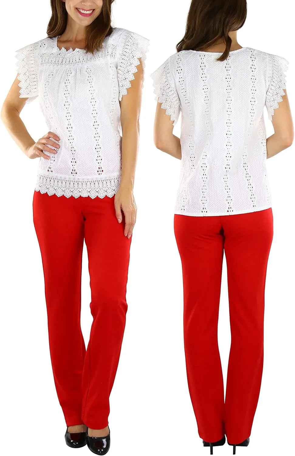 ToBeInStyle Women's Fashion Casual Dress Pants