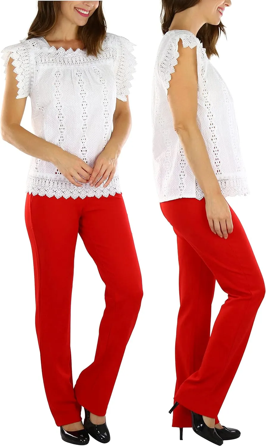 ToBeInStyle Women's Fashion Casual Dress Pants