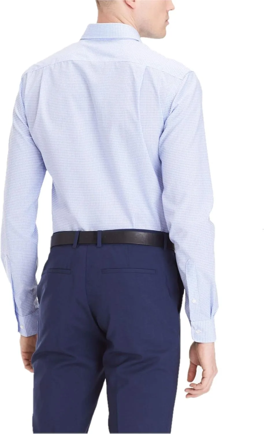 Tommy Hilfiger Men's Dress Shirt Slim Fit Non Iron Gingham