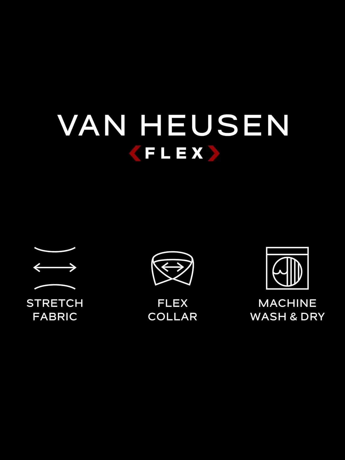 Van Heusen Men's Big and Tall Flex Collar Stretch Dress Shirt