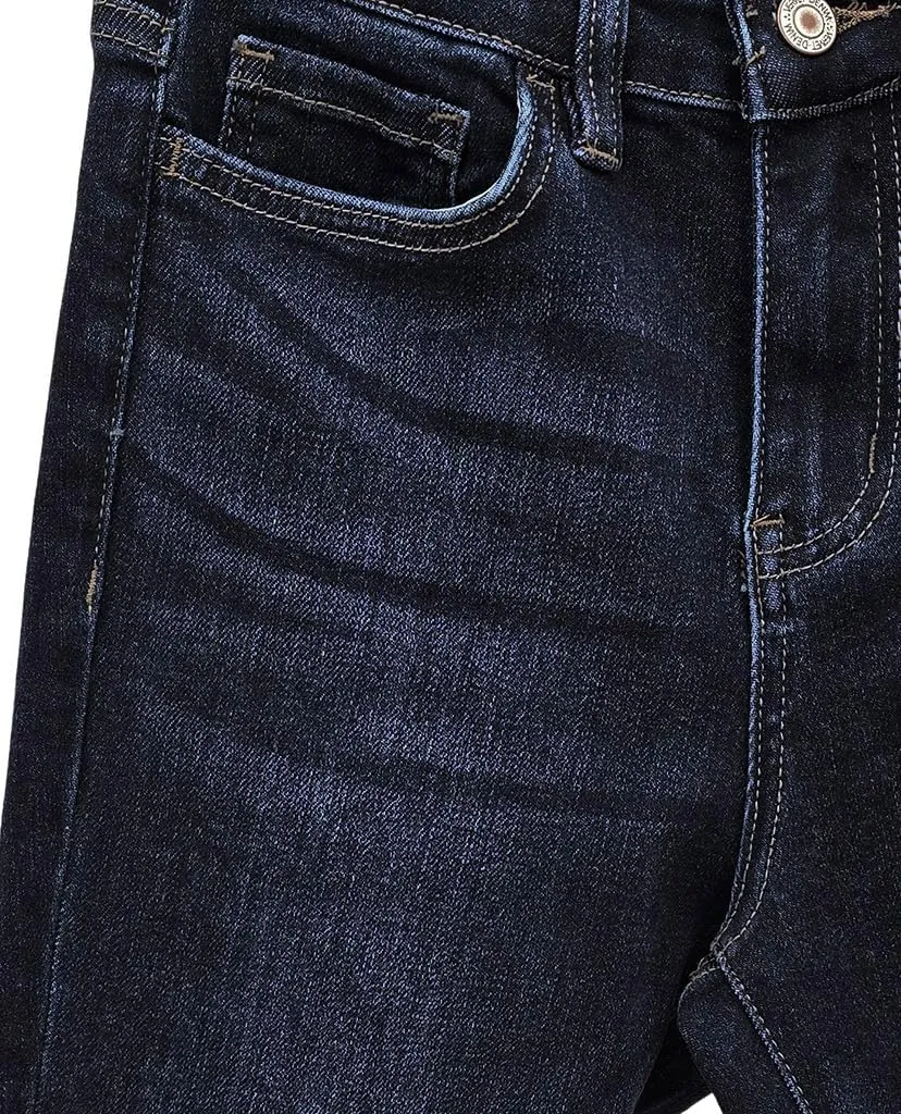 VERVET by Flying Monkey High-Rise Dark Blue Denim Skinny Jeans