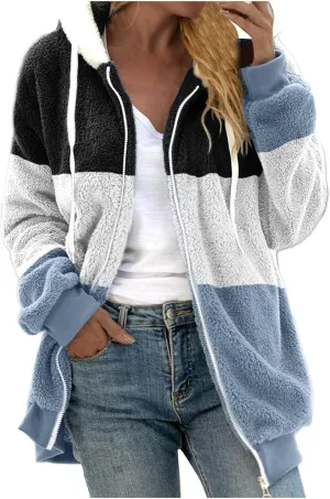 Wangxldd Women's Fall Casual Cardigan Sweaters Long Sleeve Button Fashionable Loose Hoodies Cycling Cardigan Hiking Jackets