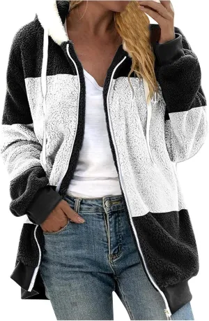 Wangxldd Women's Fall Casual Cardigan Sweaters Long Sleeve Button Fashionable Loose Hoodies Cycling Cardigan Hiking Jackets
