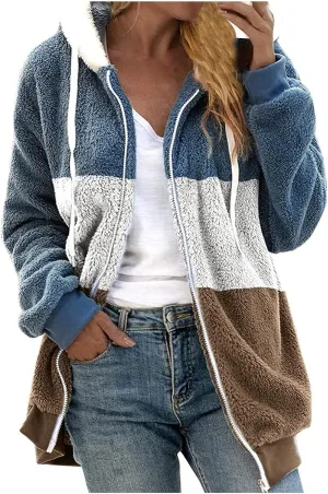 Wangxldd Women's Fall Casual Cardigan Sweaters Long Sleeve Button Fashionable Loose Hoodies Cycling Cardigan Hiking Jackets