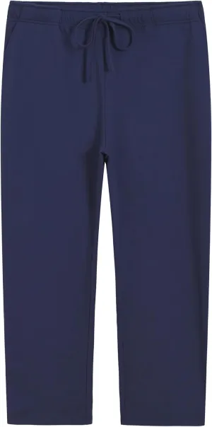 Weintee Women's Plus Size Petite Cotton Pants with Pockets