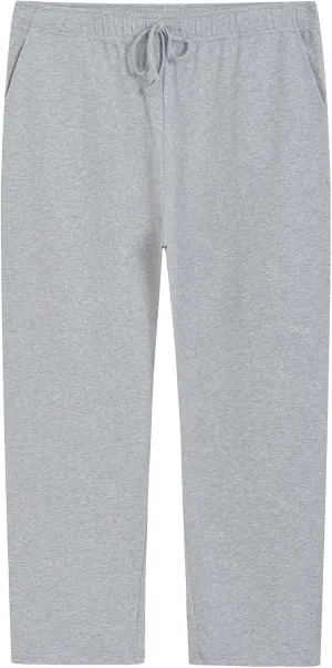 Weintee Women's Plus Size Petite Cotton Pants with Pockets