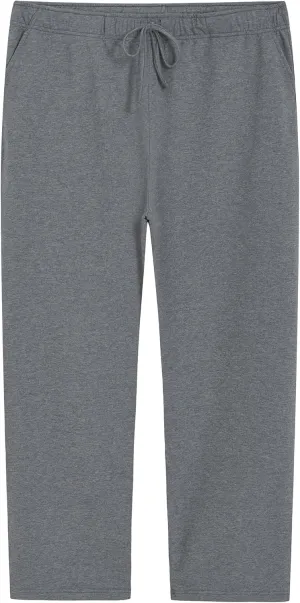 Weintee Women's Plus Size Petite Cotton Pants with Pockets