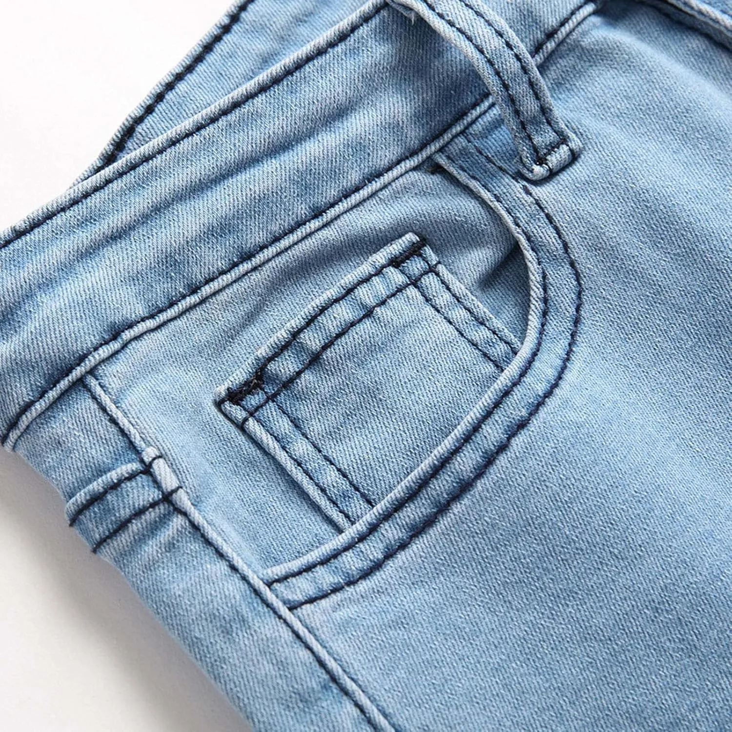 Wide Leg Jeans for Women Classic High Waisted Buttons Stretch Juniors Wide Leg Flared Denim Pants -Fit Comfort Juniors